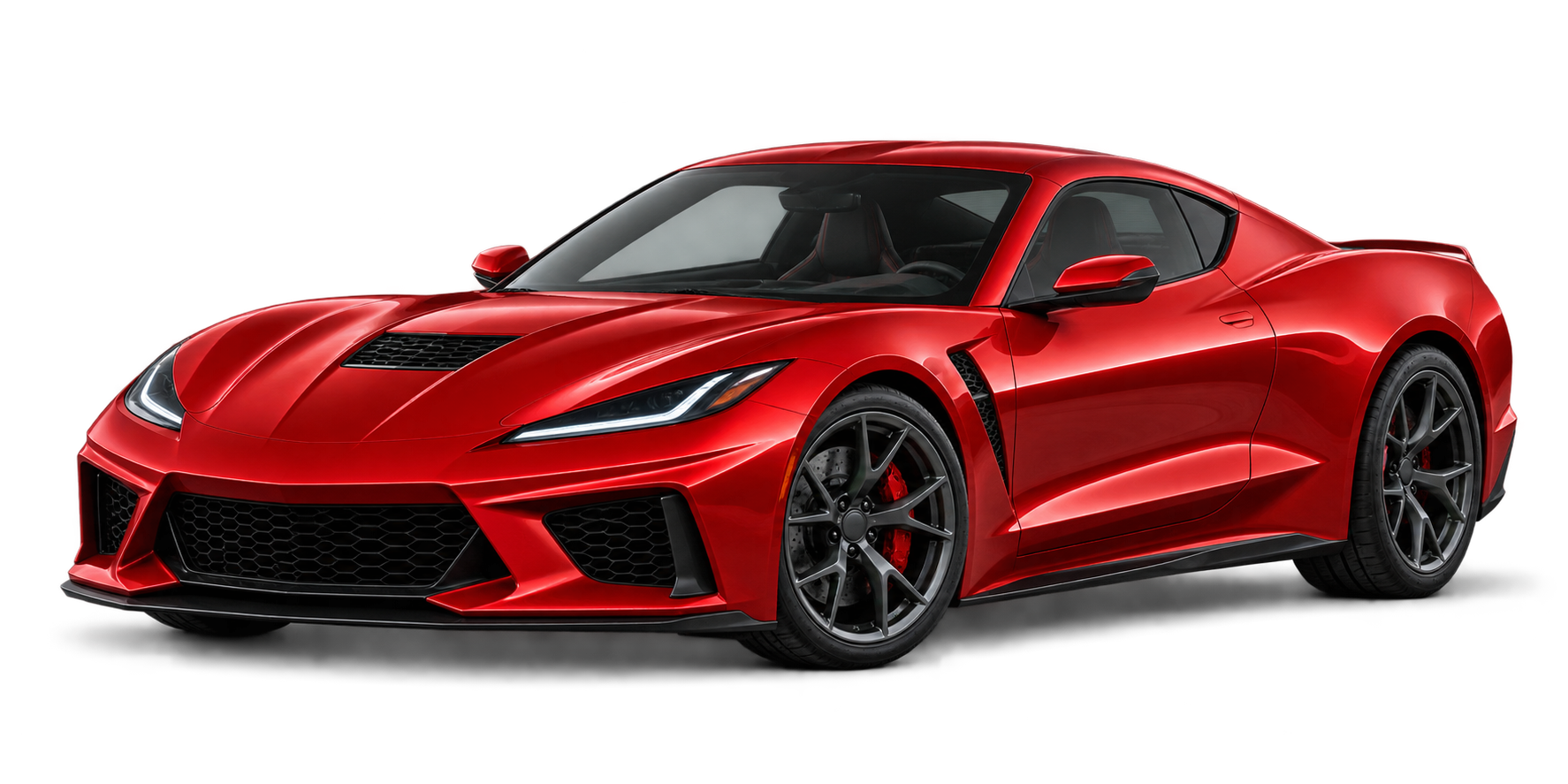 Illustrative vehicle for Chevrolet touch-up paint