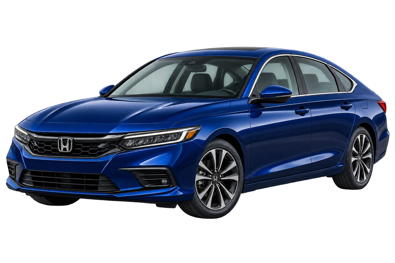 Illustrative vehicle for Honda touch-up paint
