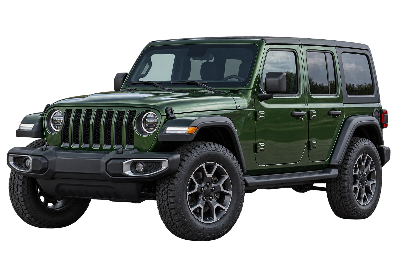 Illustrative vehicle for Jeep touch-up paint