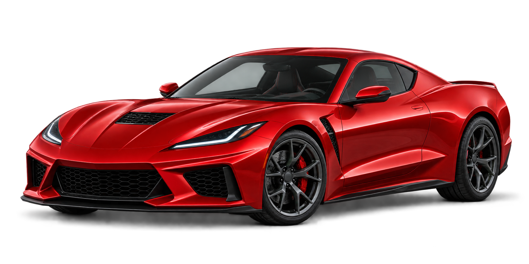 Illustrative vehicle for Chevrolet touch-up paint